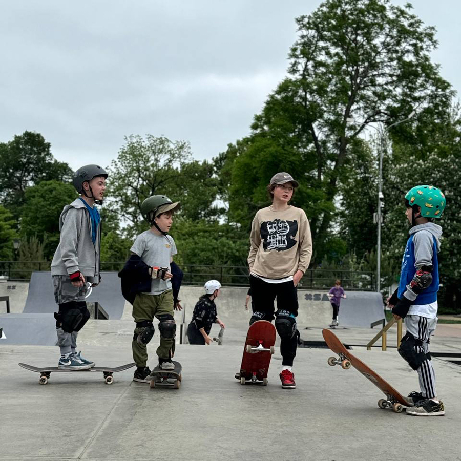 Абонемент на групповые тренировки в скейт- парк (4 занятия)