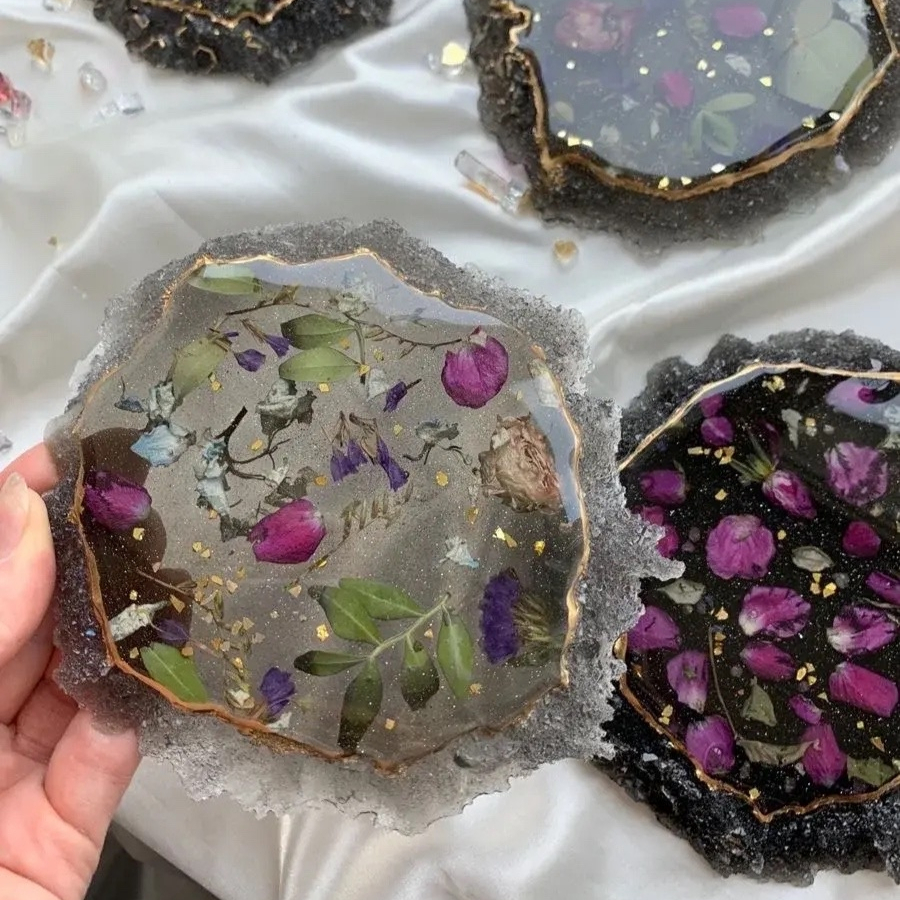 Мастер- класс «Подставки/подстаканники из смолы» для двоих