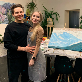 Индивидуальный парный мастер-класс по маслу или акрилу