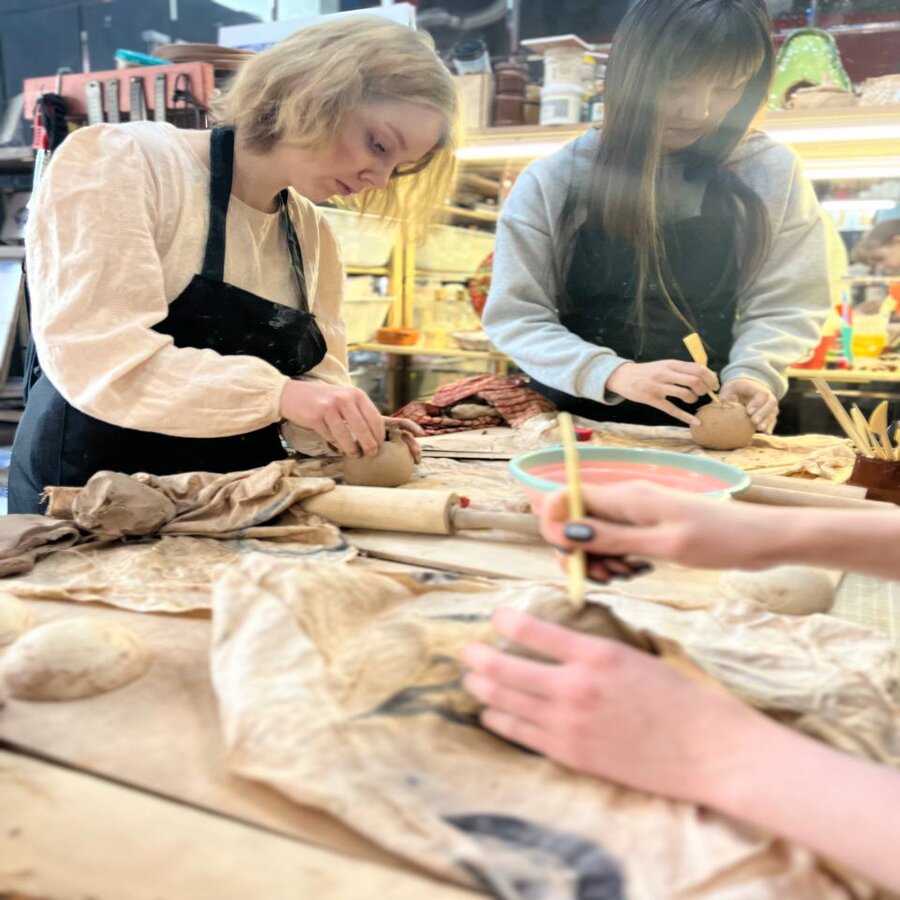 Мастер-класс по созданию керамического изделия для семьи