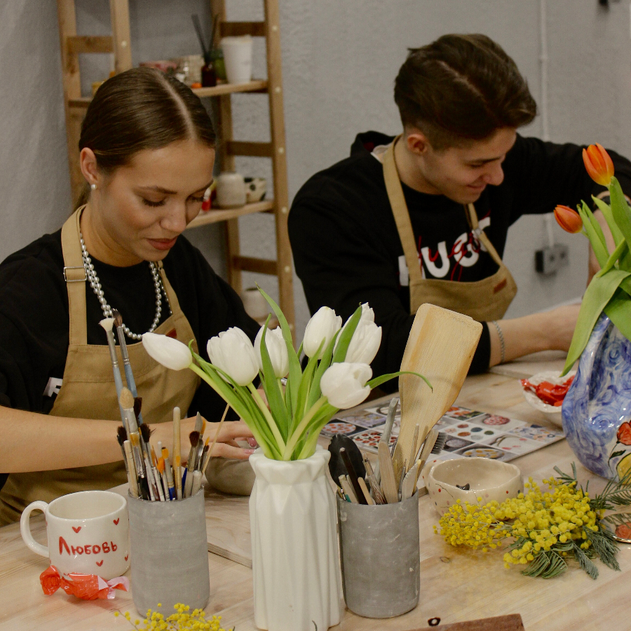 Индивидуальный мастер-класс в гончарной мастерской для двоих