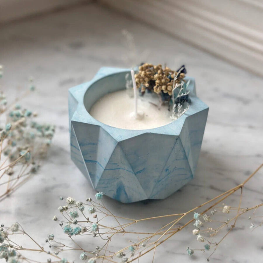 Мастер-класс по созданию свечи в гипсовой форме