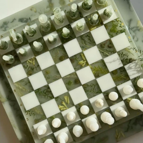 Мастер- класс «Шахматы из Эпоксидной смолы» для двоих