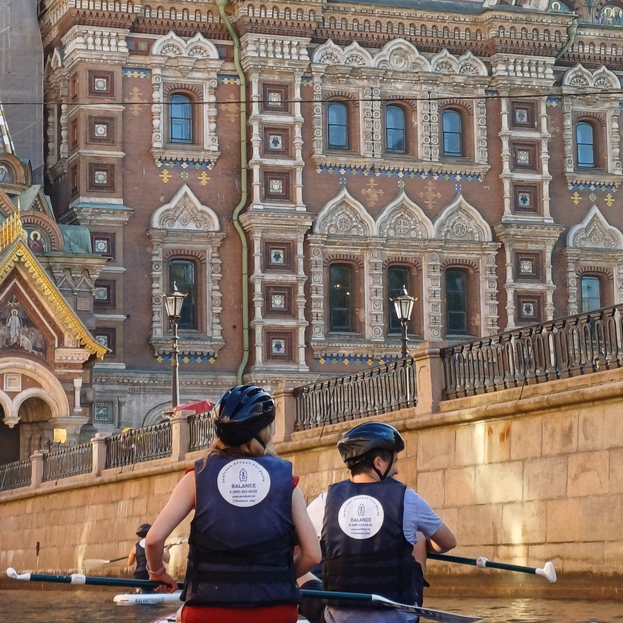 Прогулка на Sup у Спаса на Крови по каналам и рекам