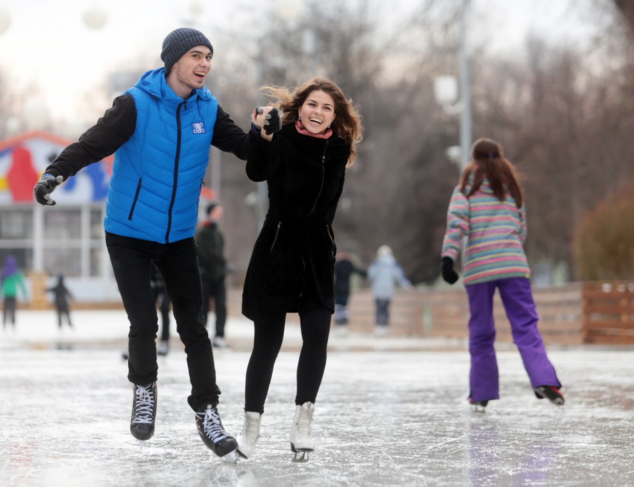 Билет на каток для компании