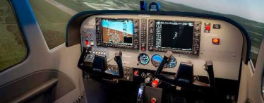 Урок пилотирования легкомоторного самолёта на авиатренажёре Cessna-172 (1 час)