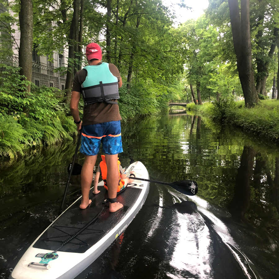 Сап прогулка Каменный остров для компании