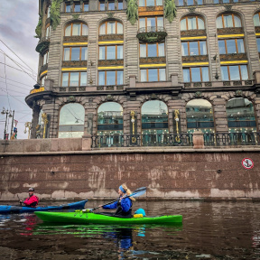 Прогулка на каяках «Новая Голландия и 27 мостов»