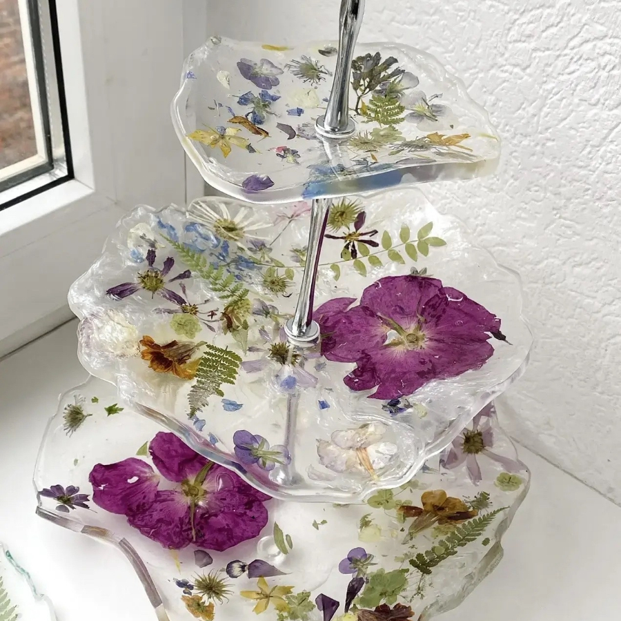 Мастер- класс «Этажерка для фруктов из эпоксидной смолы» для двоих