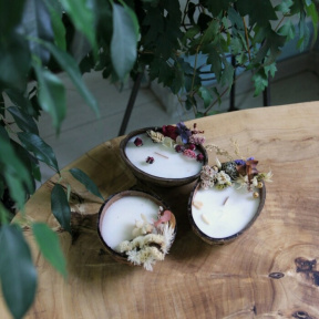 Мастер-класс по созданию свечи из натурального воска (3 персоны)