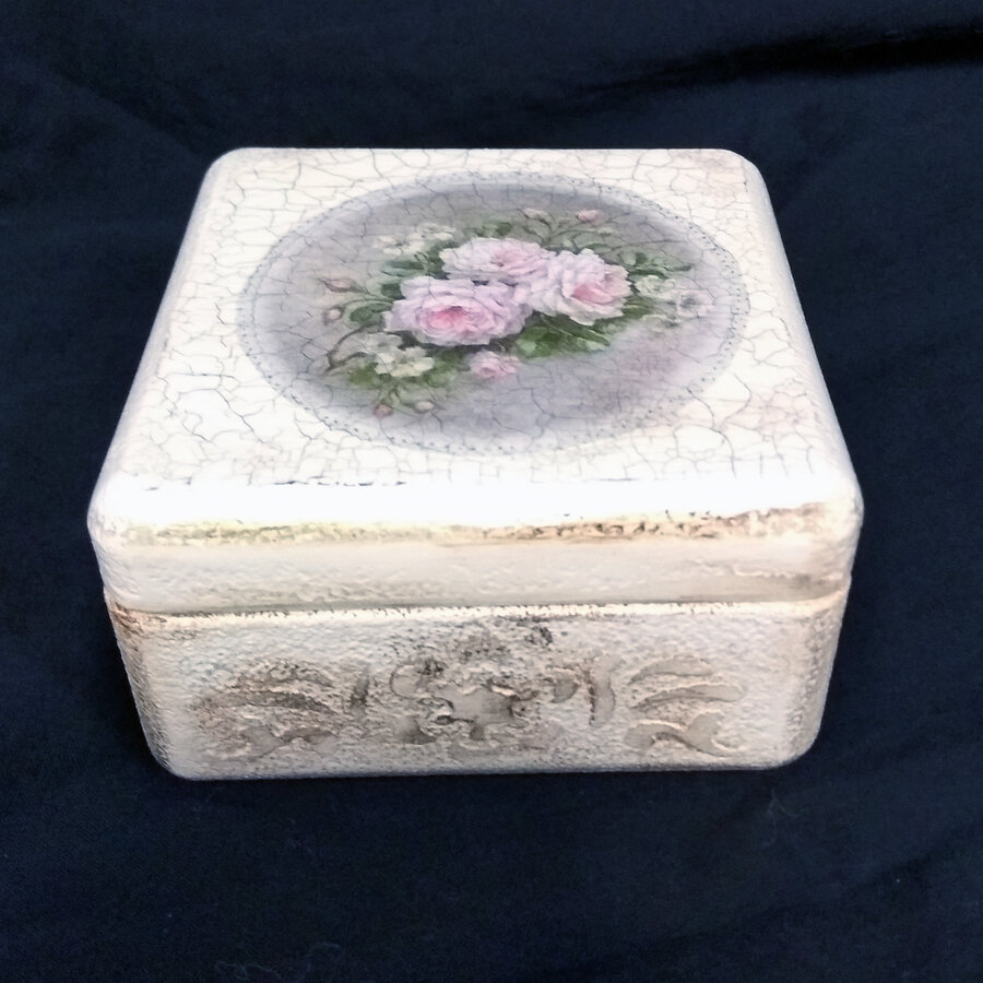 Индивидуальный мастер-класс Декорирование шкатулки