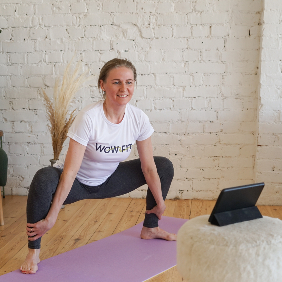 Онлайн-тренировки с личным тренером WowFit (4 тренировки)