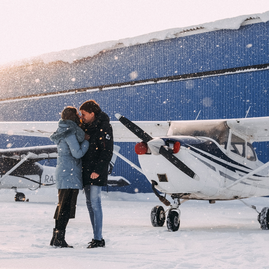 Полёт по VIP маршруту на самолёте для двоих