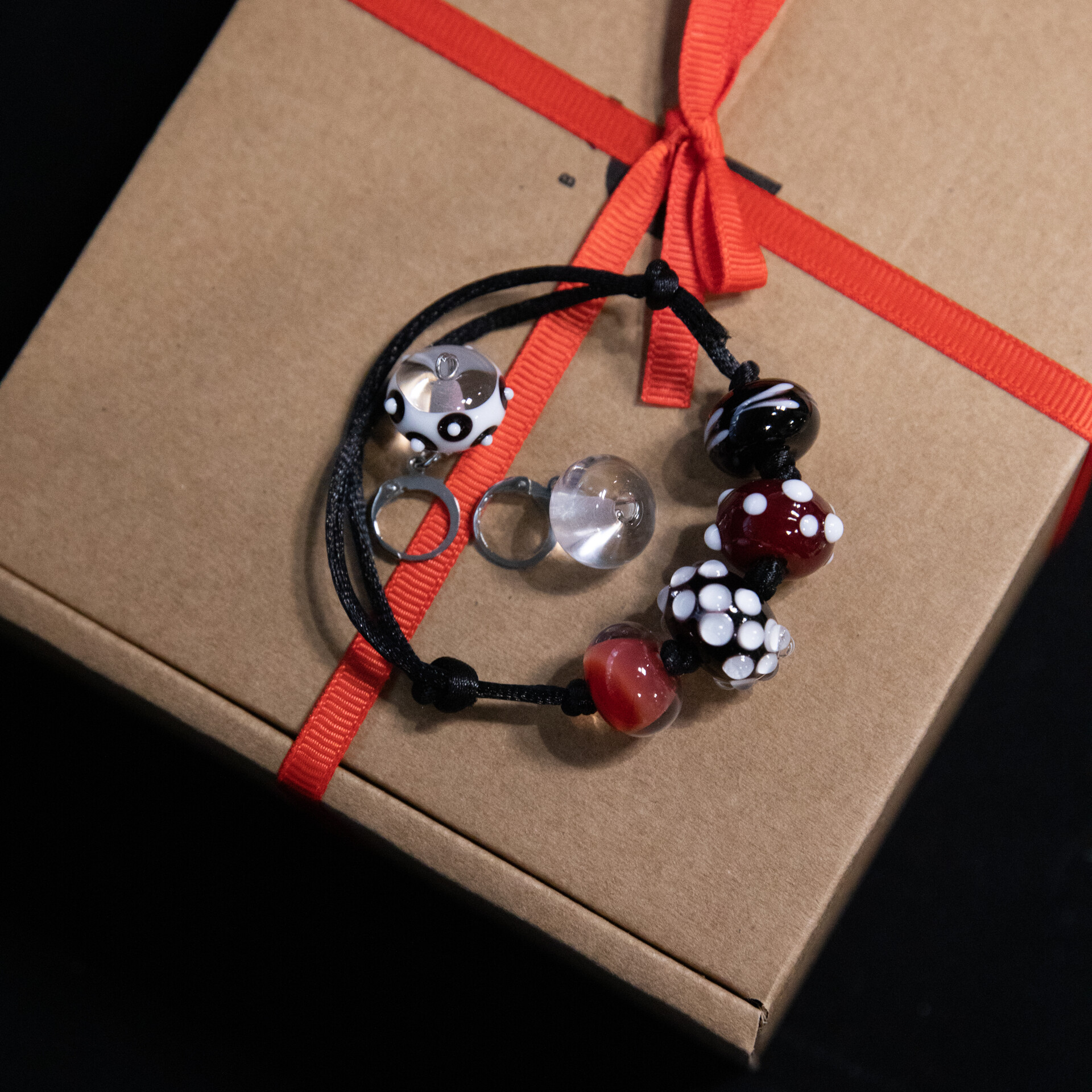 Мастер- класс лэмпворк "браслет и серьги"