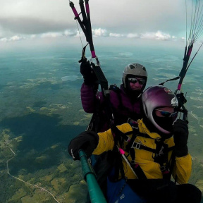 Полет на параплане (20 минут)