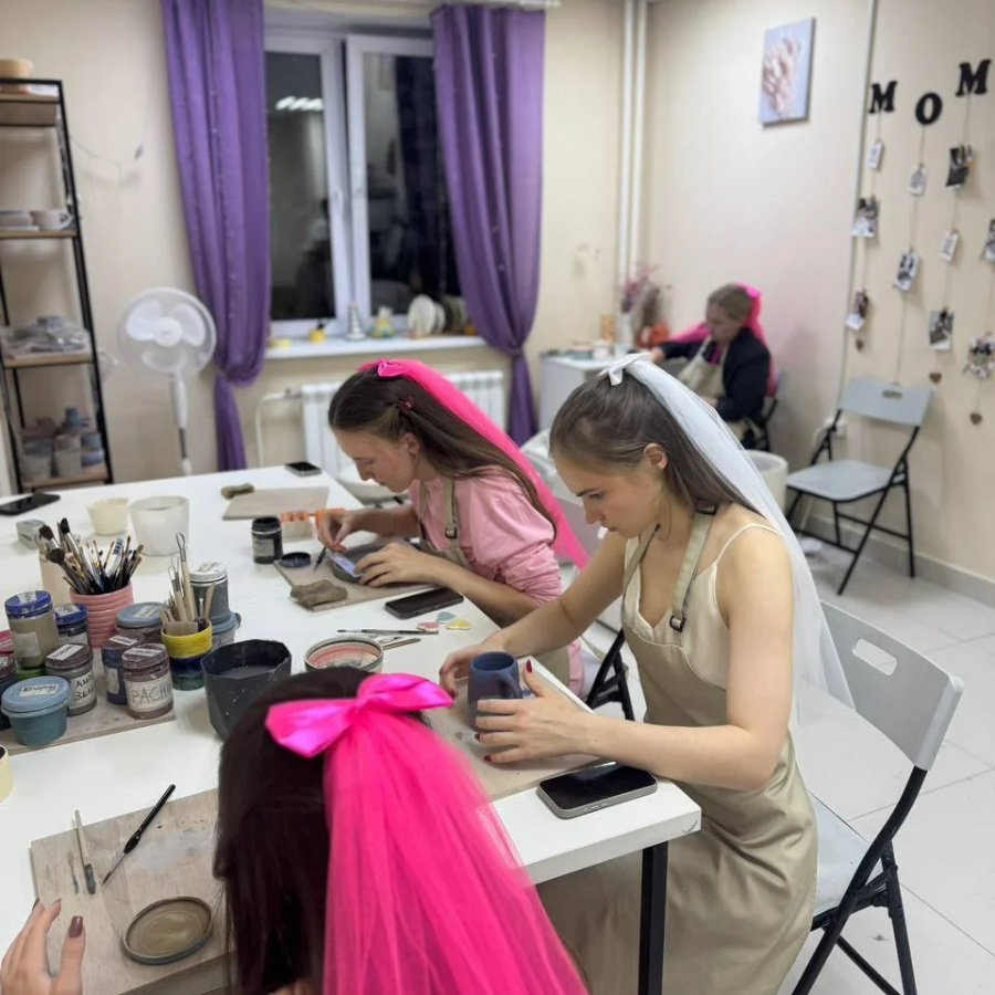 Мастер класс "Гончарное дело" для подруг