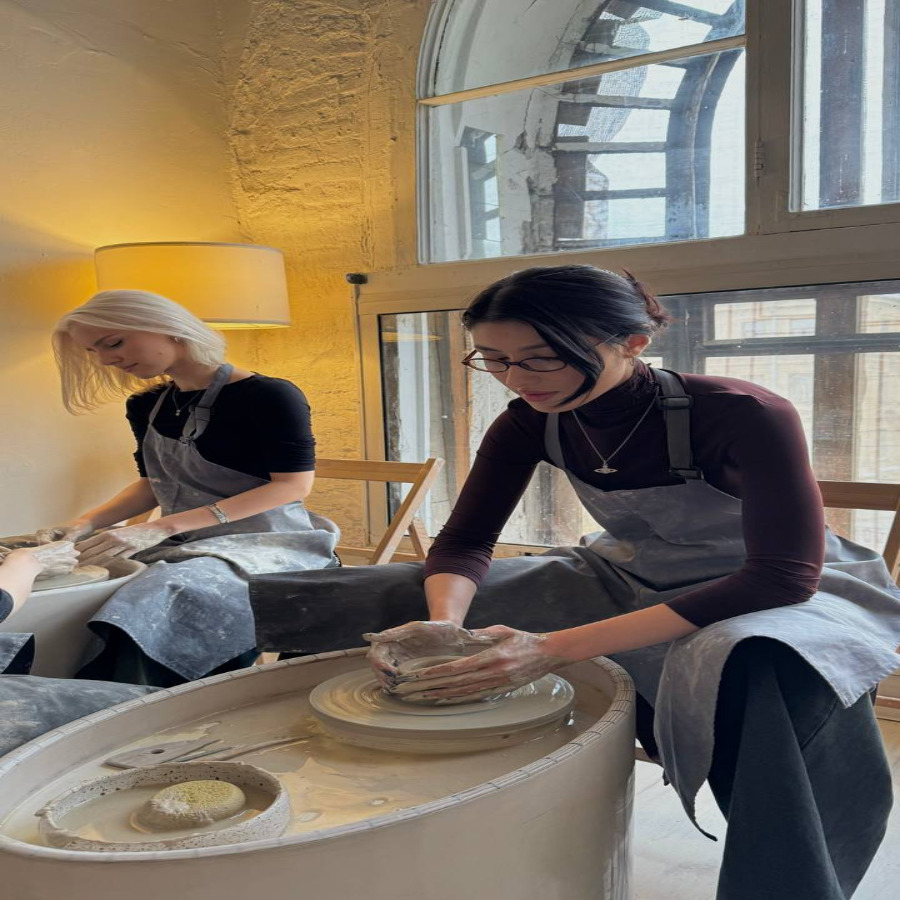 Индивидуальный мастер-класс гончарное дело для двоих в гончарной студии PAUSE