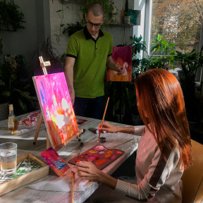 Индивидуальный мастер-класс по живописи маслом или акрилом