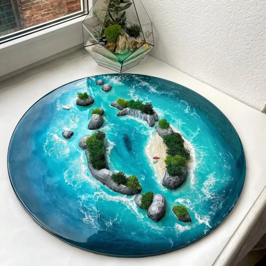 Мастер- класс «Морское панно из Эпоксидной смолы»