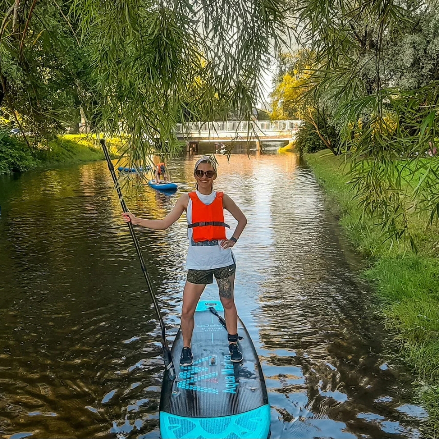 Прогулка на SUP по парковым островам Петербурга для двоих