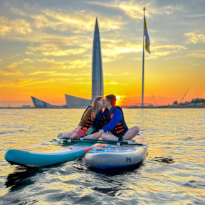 Прогулка на Sup Финский залив для компании