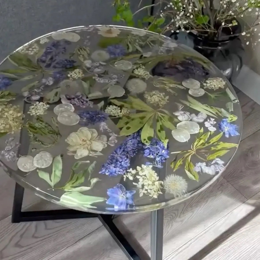 Мастер- класс «Столешница полностью из смолы»