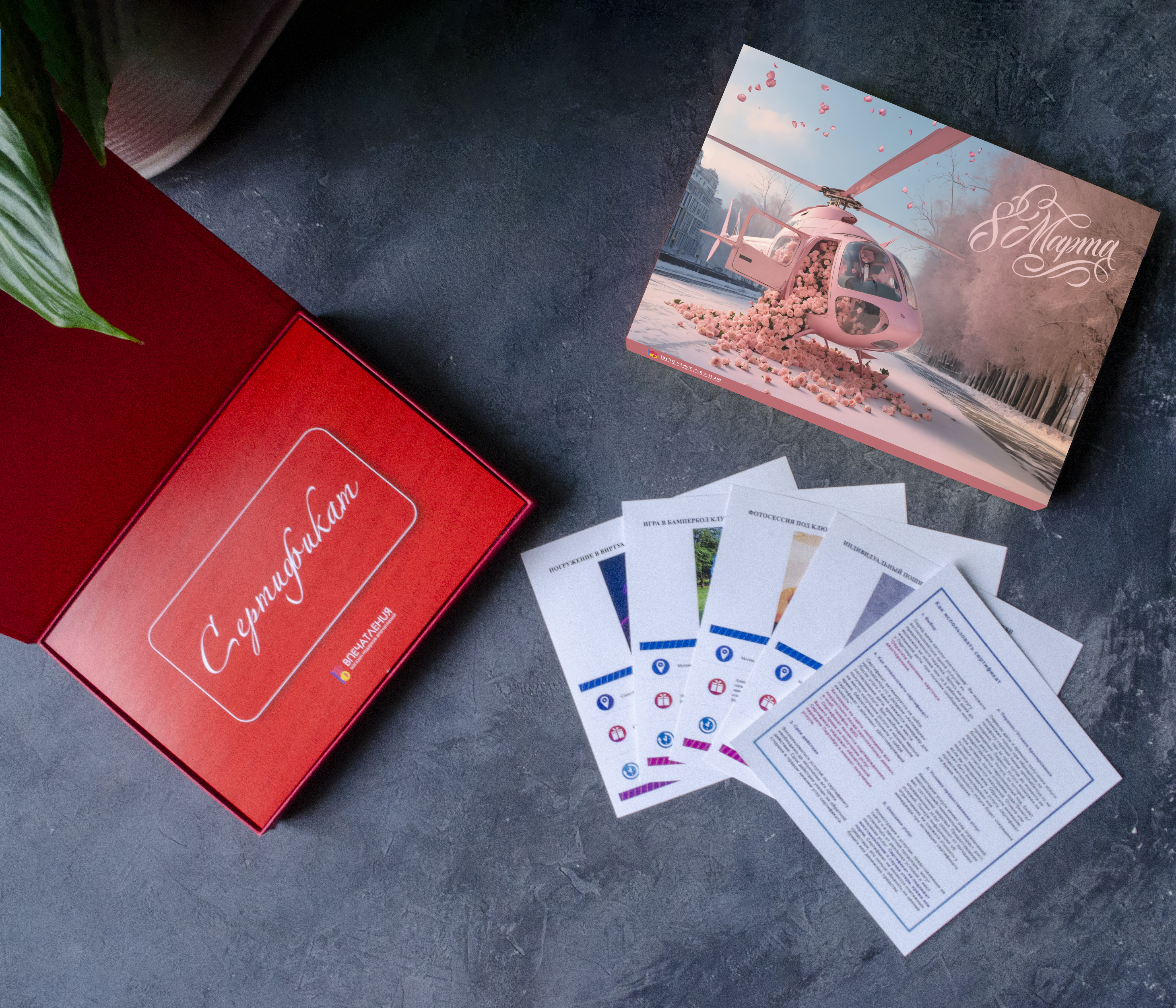 Подарочный сертификат Крылья весны