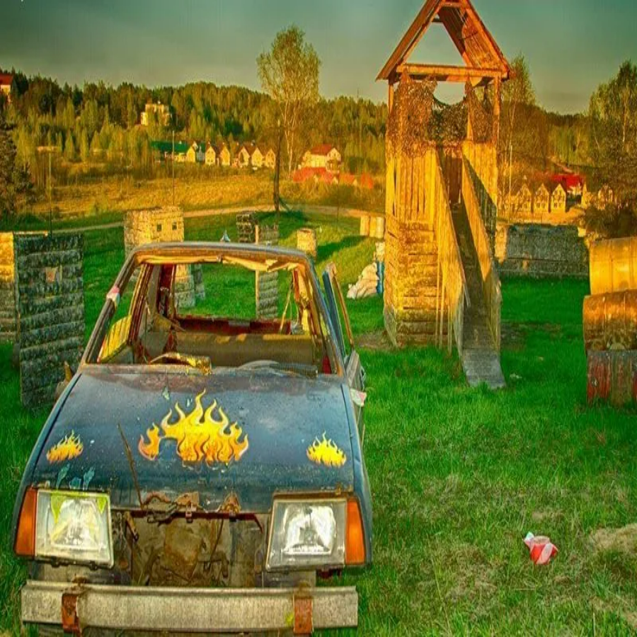 Лазертаг на 8 человек