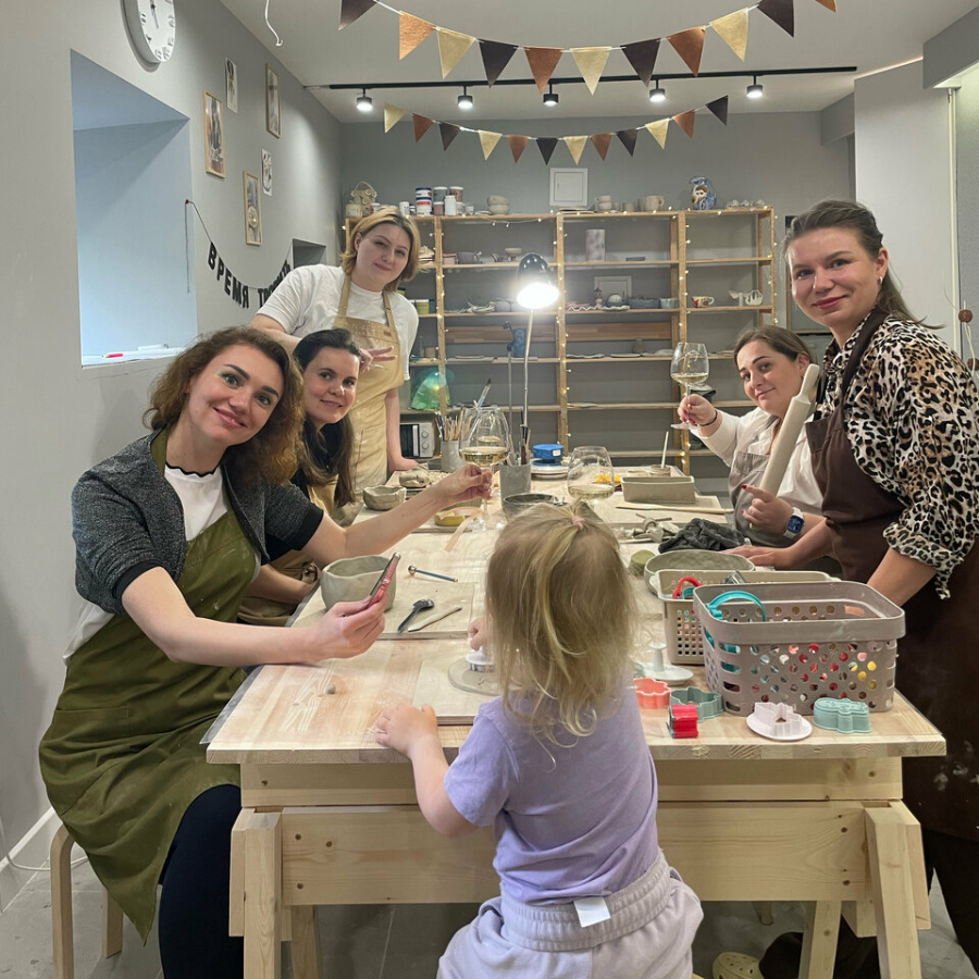 Групповой мастер- класс в гончарной мастерской (для двоих)