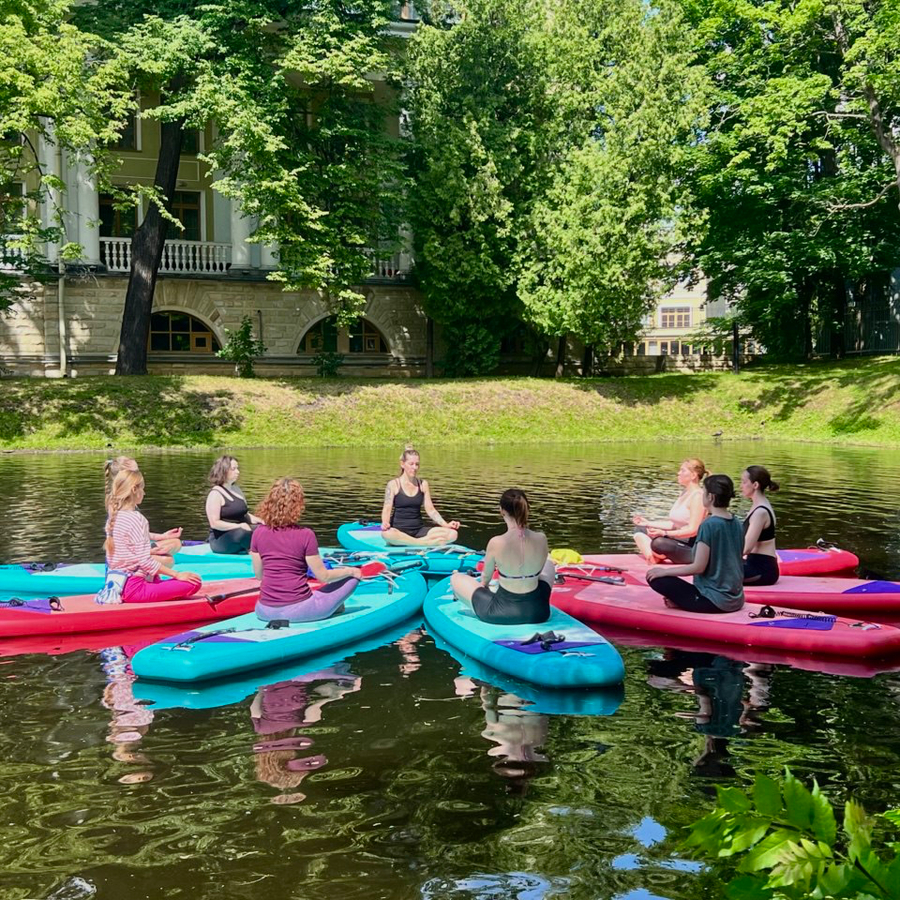 Йога на сапах