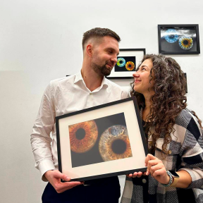 Фото одной радужки для двоих