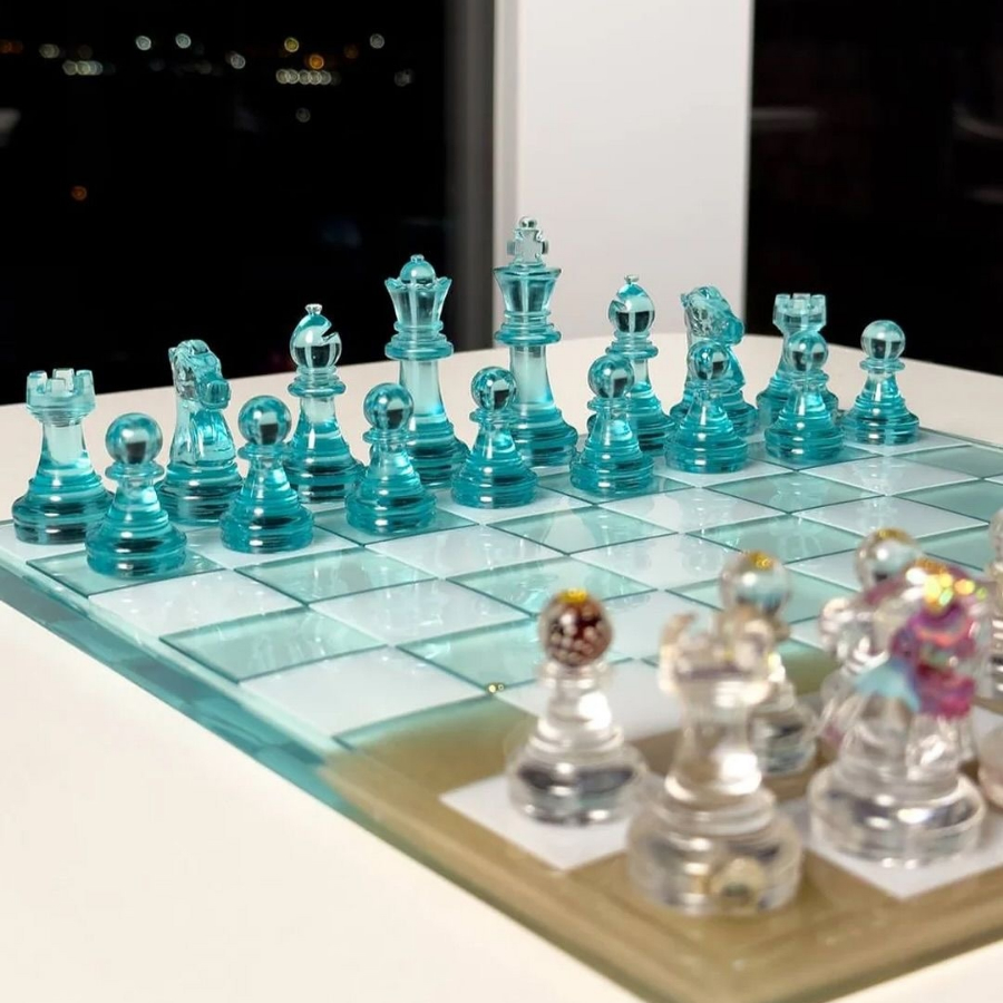 Мастер- класс «Шахматы из Эпоксидной смолы»