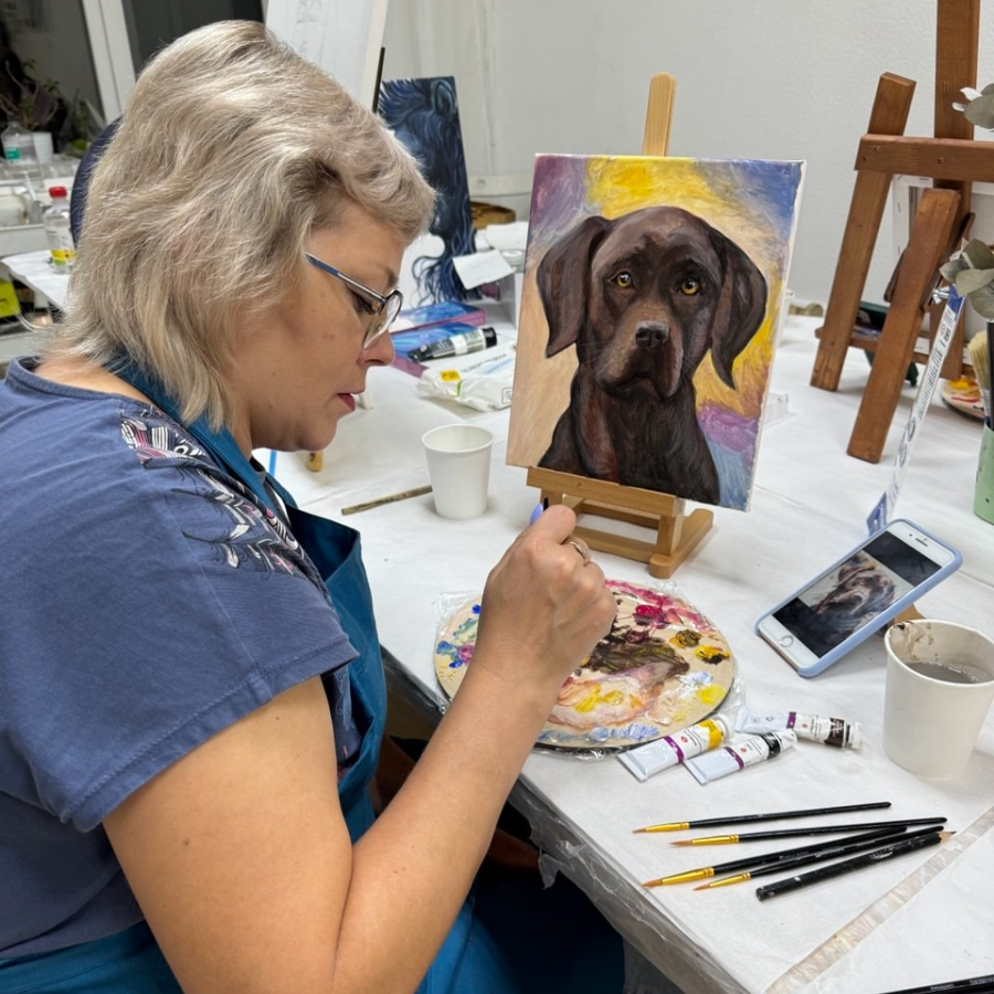 Мастер- класс «Живопись»