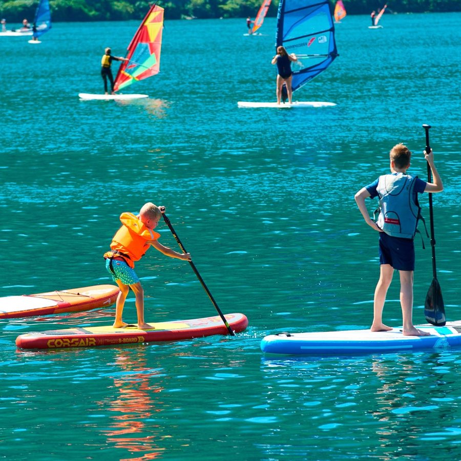 SUP-серфинг для двоих