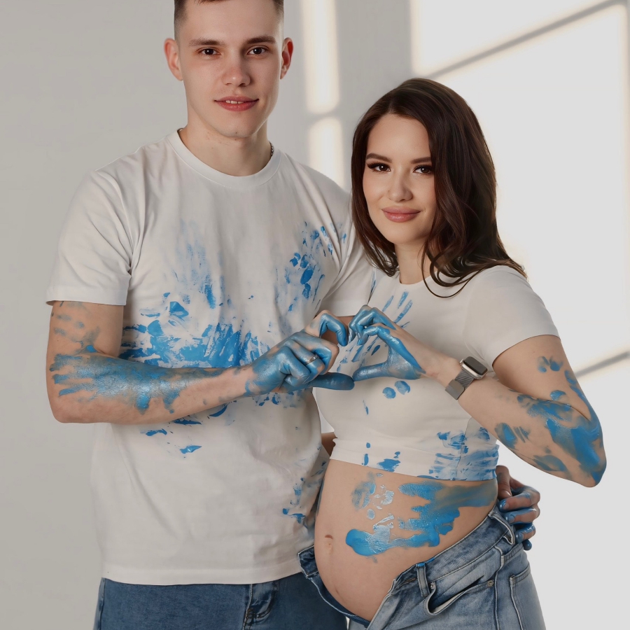 Фотосессия гендер пати "Лайт"