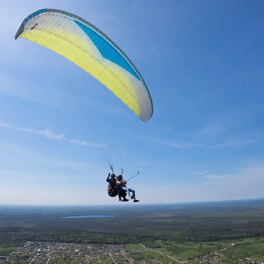 Полет в тандеме на паратрайке (30 минут)