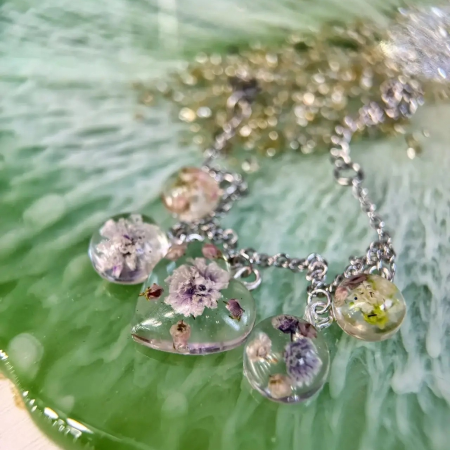 Мастер- класс «Украшения из ювелирной смолы»