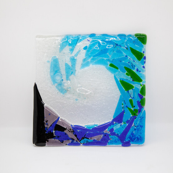 Мастер- класс фьюзинг "блюдо для сервировки"