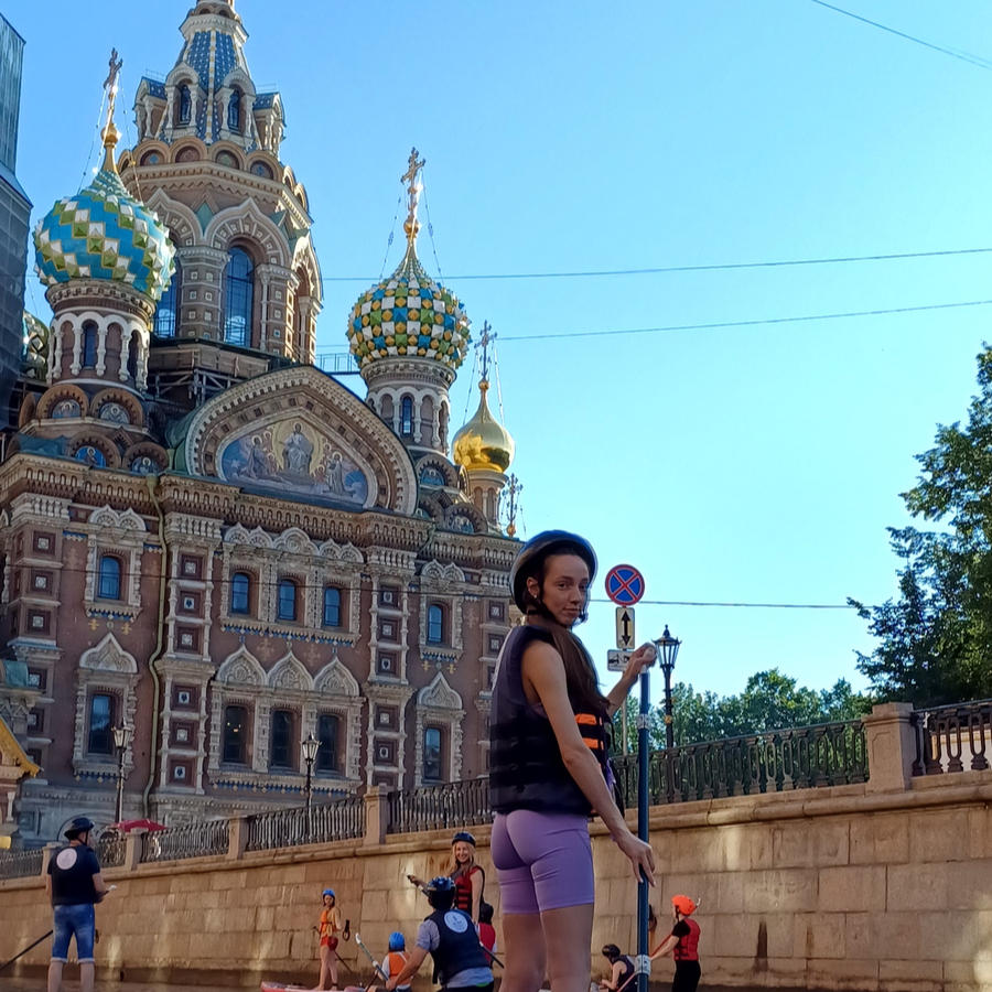 Прогулка на Sup у Спаса на Крови по каналам и рекам