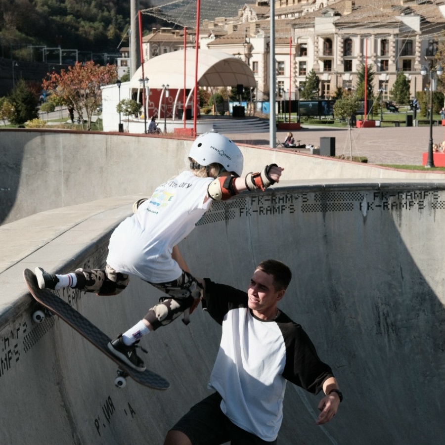 Абонемент на индивидуальные тренировки в скейт- парк (12 занятий)