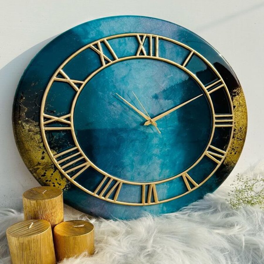 Мастер-класс «Эпоксидная смола. Циферблат»