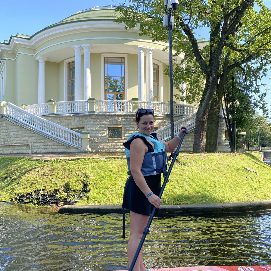 Сап прогулка Каменный остров для семьи