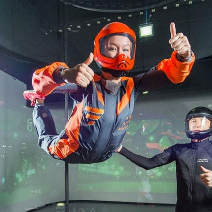 Полет в аэротрубе 30 минут