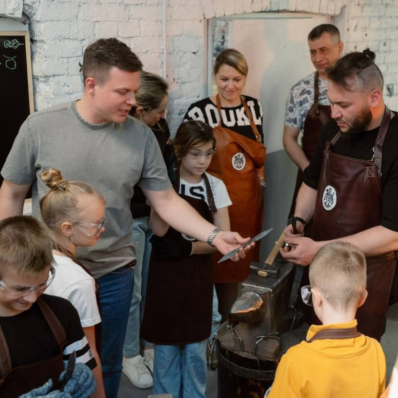 Детский мастер-класс «Посвящение в кузнецы»
