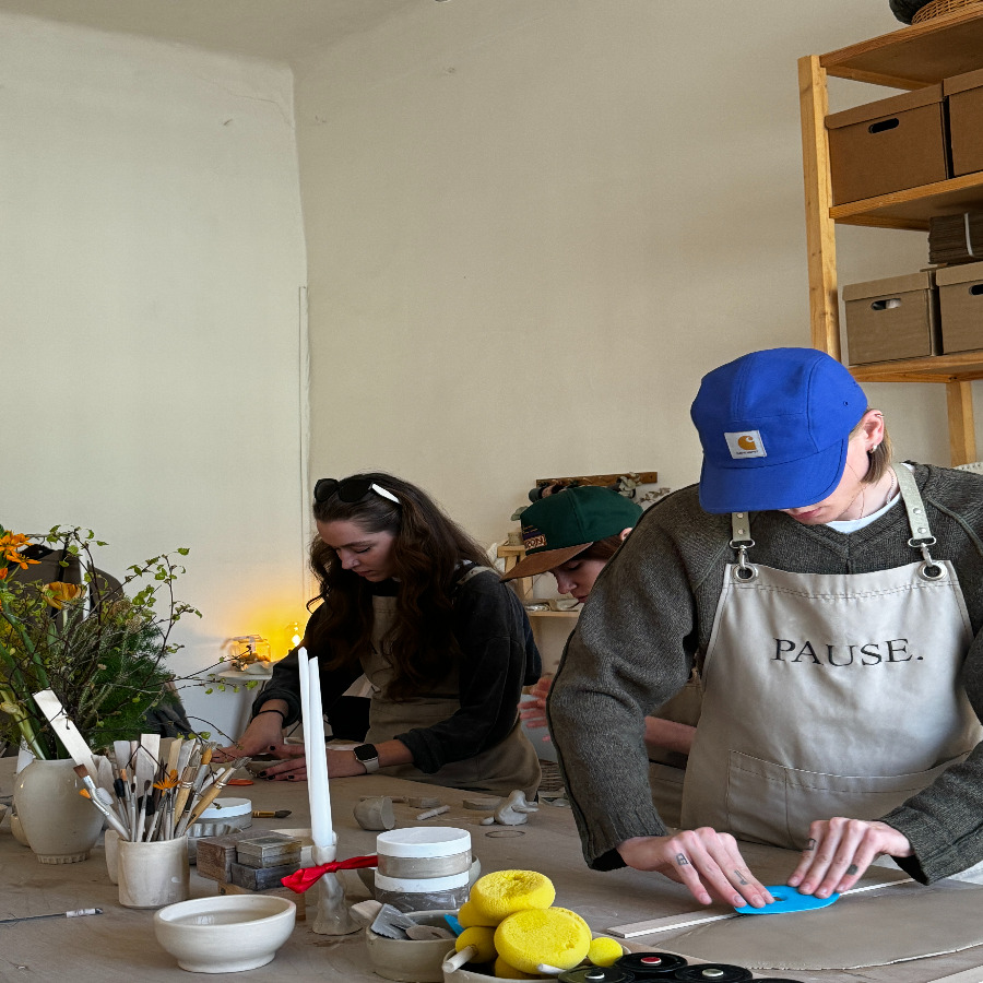 Индивидуальный мастер-класс гончарное дело для двоих в гончарной студии PAUSE