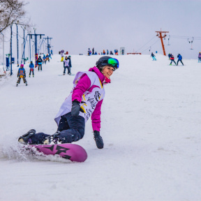 Занятие по сноуборду для двоих ( 2 часа)