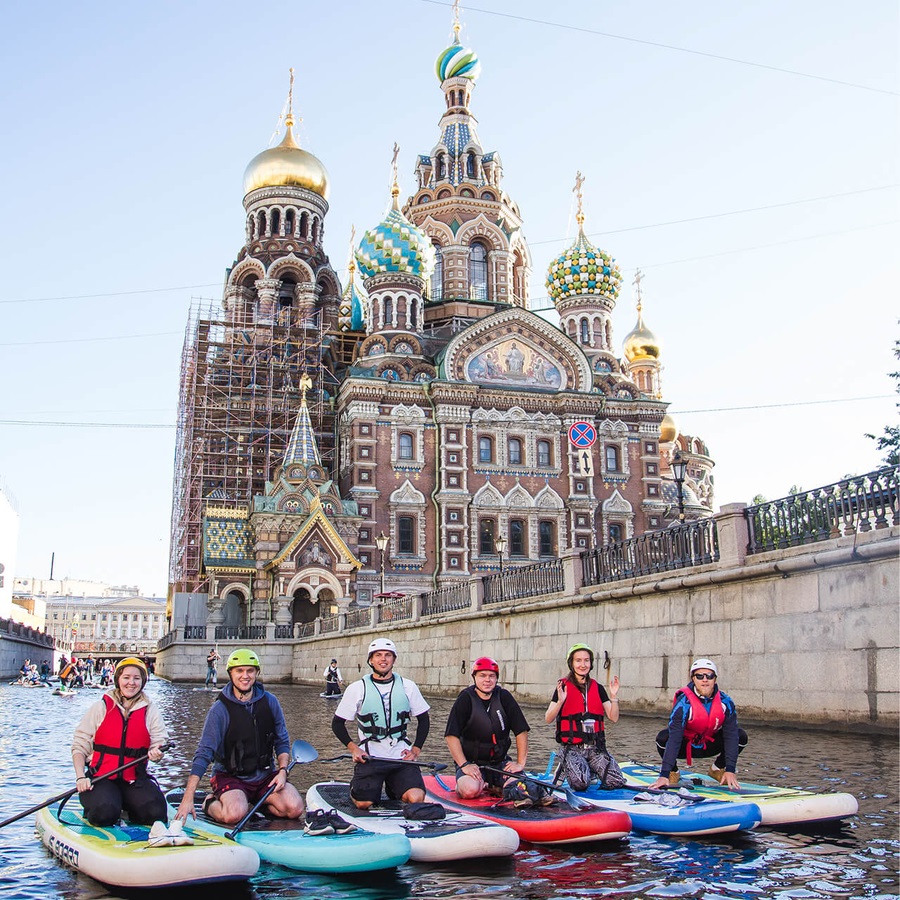 Сап прогулка. Маршрут: «Спас на Крови»
