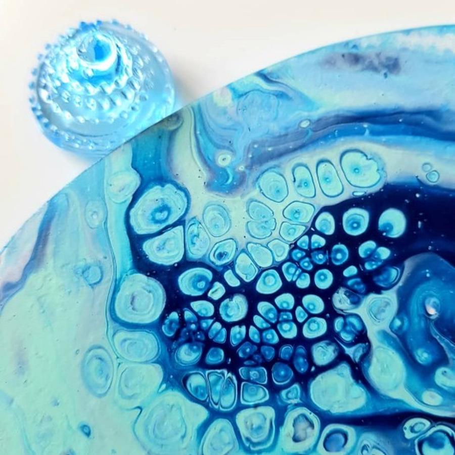 Мастер-класс в технике "Флюид-арт" для двоих