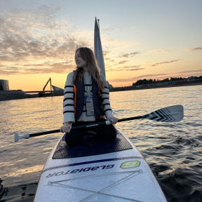 Прогулка на Sup Финский залив