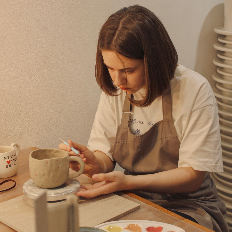 Индивидуальный мастер- класс в гончарной мастерской